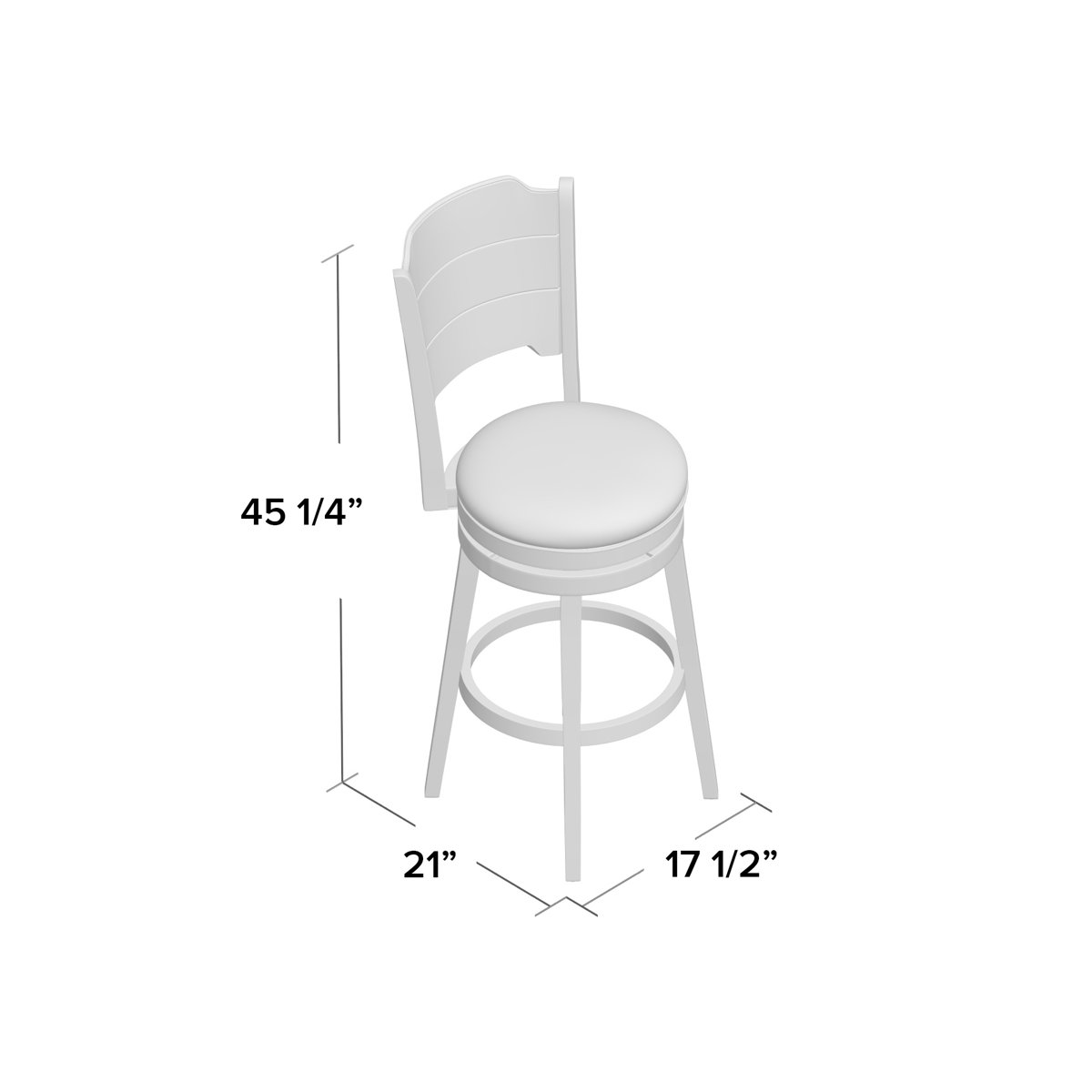 Rosecliff Heights Kinsey Swivel Bar & Counter Stool & Reviews Wayfair
